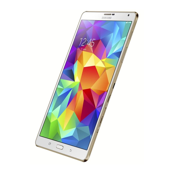 Samsung SM-T705 User Manual