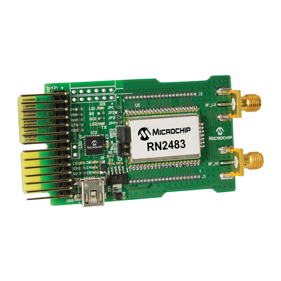 Microchip Technology RN-2483-PICtail User Manual