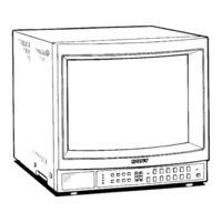 Sony Trinitron PVM-1340 Operating Instructions Manual