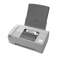 Sharp UX-B800SE - B/W Inkjet - Fax Operation Manual