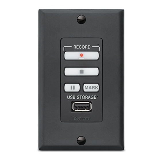 Extron electronics RCP 101 D Setup Manual