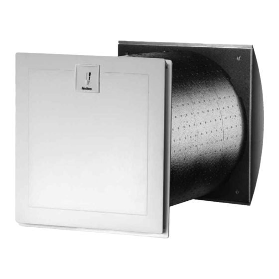 Helios KWL EC 60 Eco Installation And Operating Instructions Manual