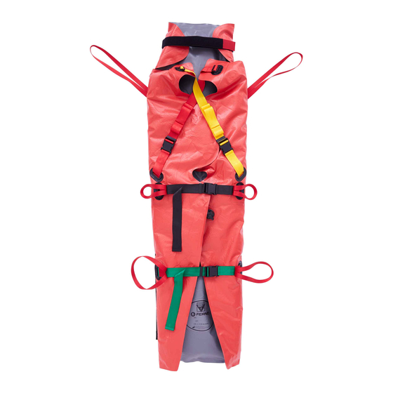 Ferno Germa Rescue Lite Full Body Splint Directions For Use Manual
