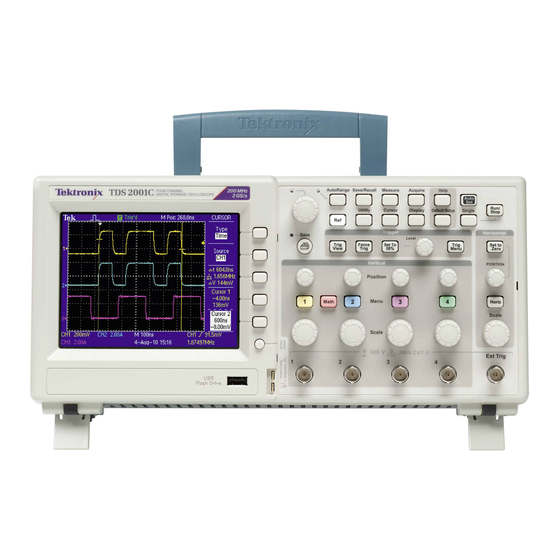 Tektronix TDS2022C Manuals