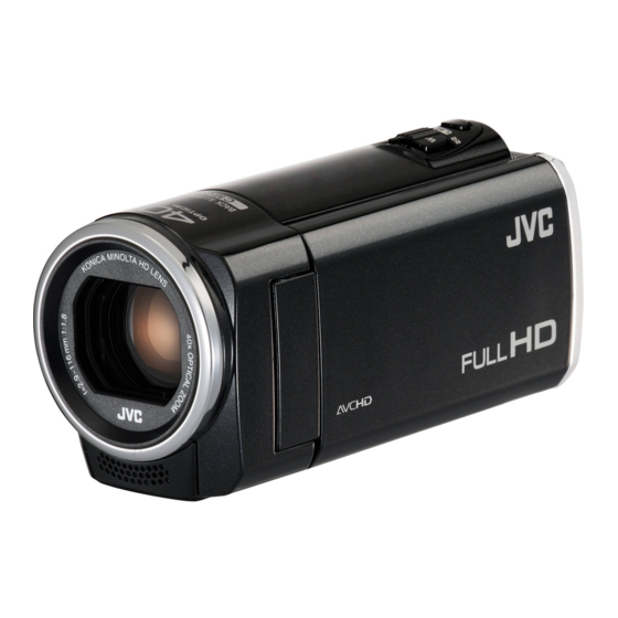 JVC GZ-E100BUA Service Manual