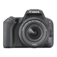 Canon EOS 200D Instruction Manual