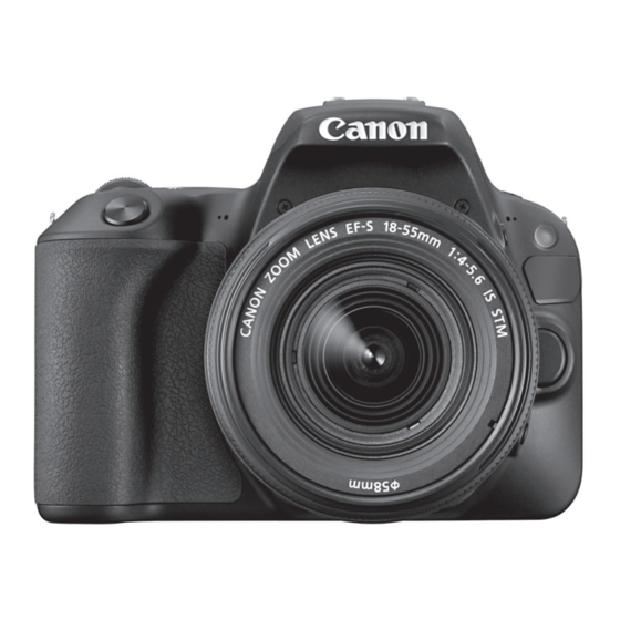 Canon EOS 200D Manuals