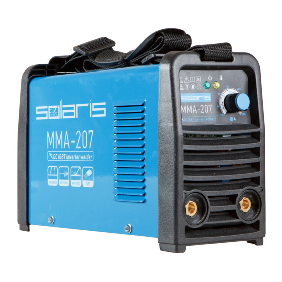 Solaris MMA-207 User Manual
