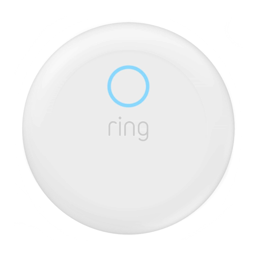 Ring Smoke/CO Listener - For Ring Alarm Quick Start Guide