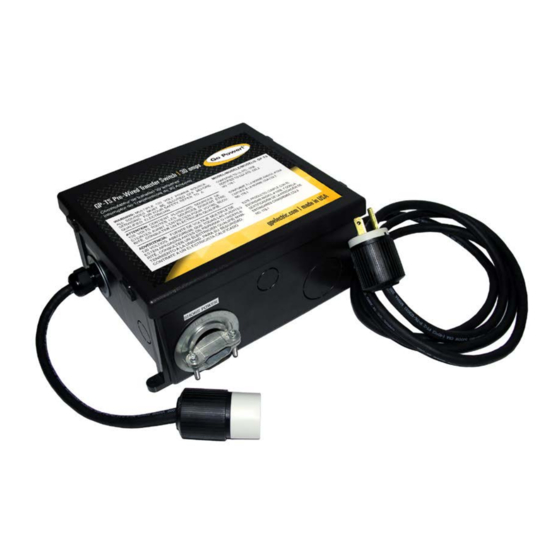 Go Power GP-TS Owner's Manual