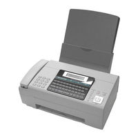 Sharp UX-B800SE - B/W Inkjet - Fax Quick Setup Manual