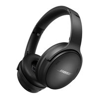 Bose QuietComfort Acoustic Noise Cancelling User Manual