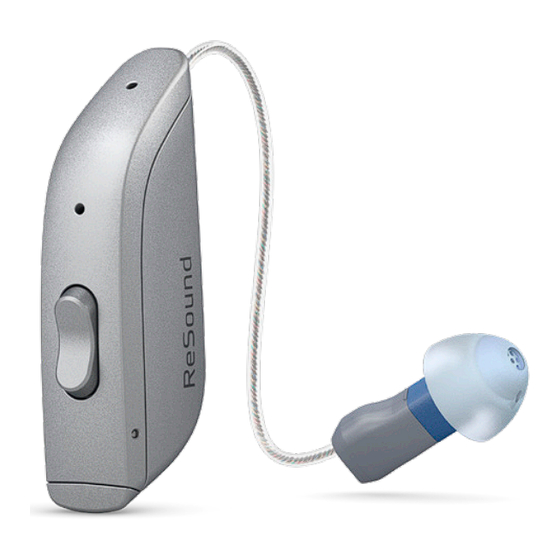 ReSound Nexia 62 Quick Manual