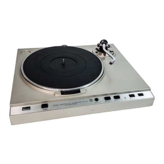 Sansui FR-D4 Service Manual