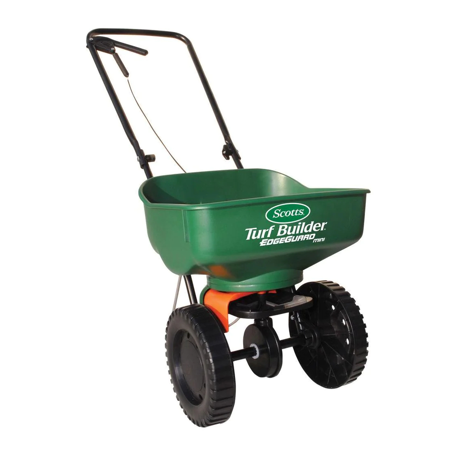 Scotts Turf Builder EdgeGuard MINI Quick Start Manual