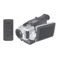Sony Handycam DCR-TRV15 Service Manual