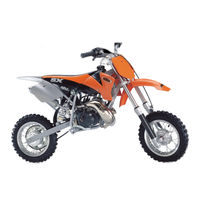 KTM 2001 50 SX Pro Senior LC Owner's Handbook Manual