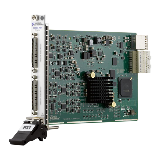 National Instruments R Series User Manual