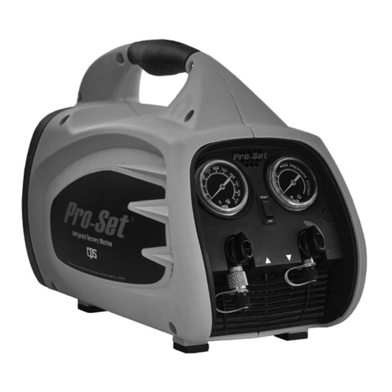 CPS Pro-Set TR600 Series Owner's Manual