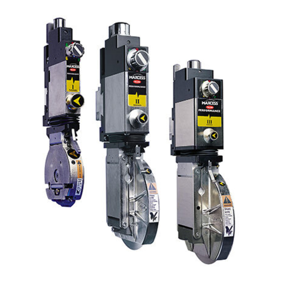 Maxcess Tidland Performance Series Installation, Operation And Maintenance Manual