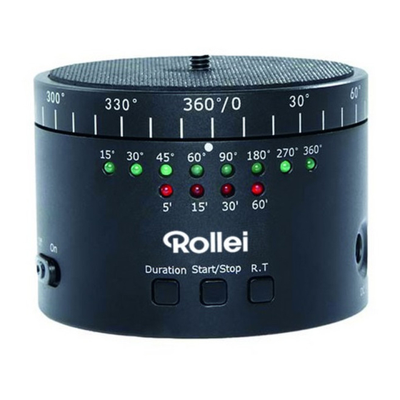 Rollei ePano II 360 DSLR User Manual