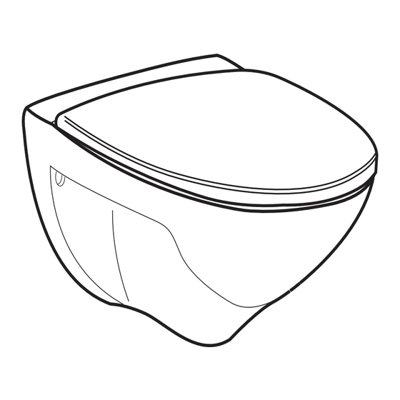 Geberit IDO PORSGRUND Seven D Product Manuals