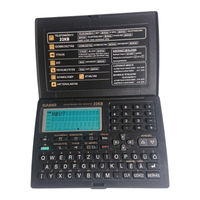 Casio ZX-464 Service Manual And Parts List