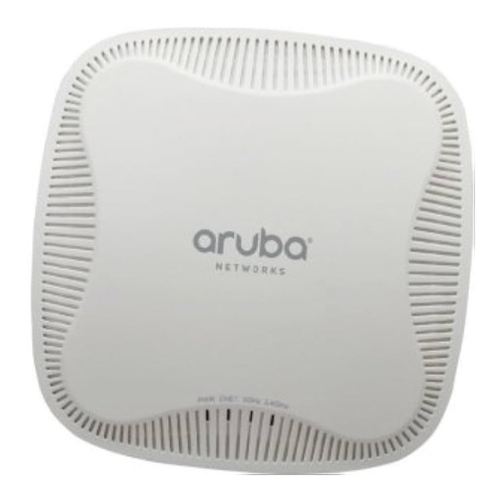 Aruba Networks IAP-103 Installation Manual