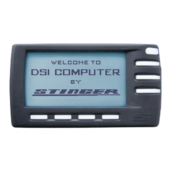 Stinger DSI computer User Manual