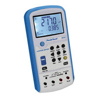 PeakTech 2170 Operation Manual