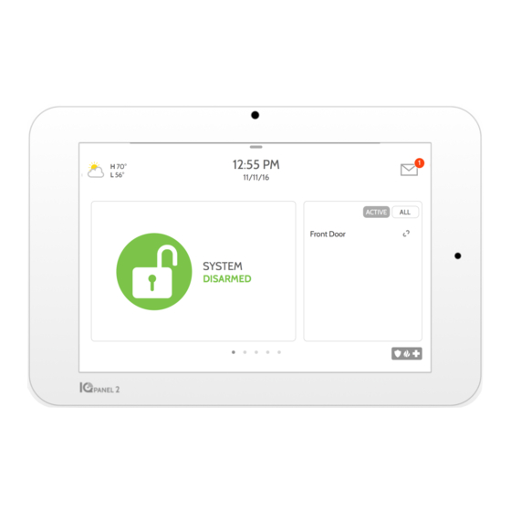 QOLSYS IQ Panel 2 Installation Manual