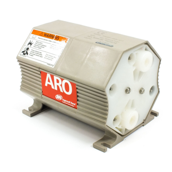 Ingersoll-Rand PD02P Series Operator's Manual