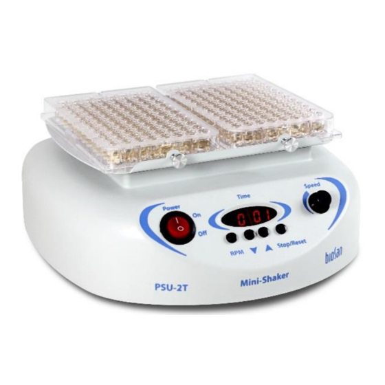 Biosan PSU-2T Operating Manual