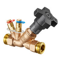 oventrop Hydrocontrol MTR DN 20 Installation And Operating Instructions Manual