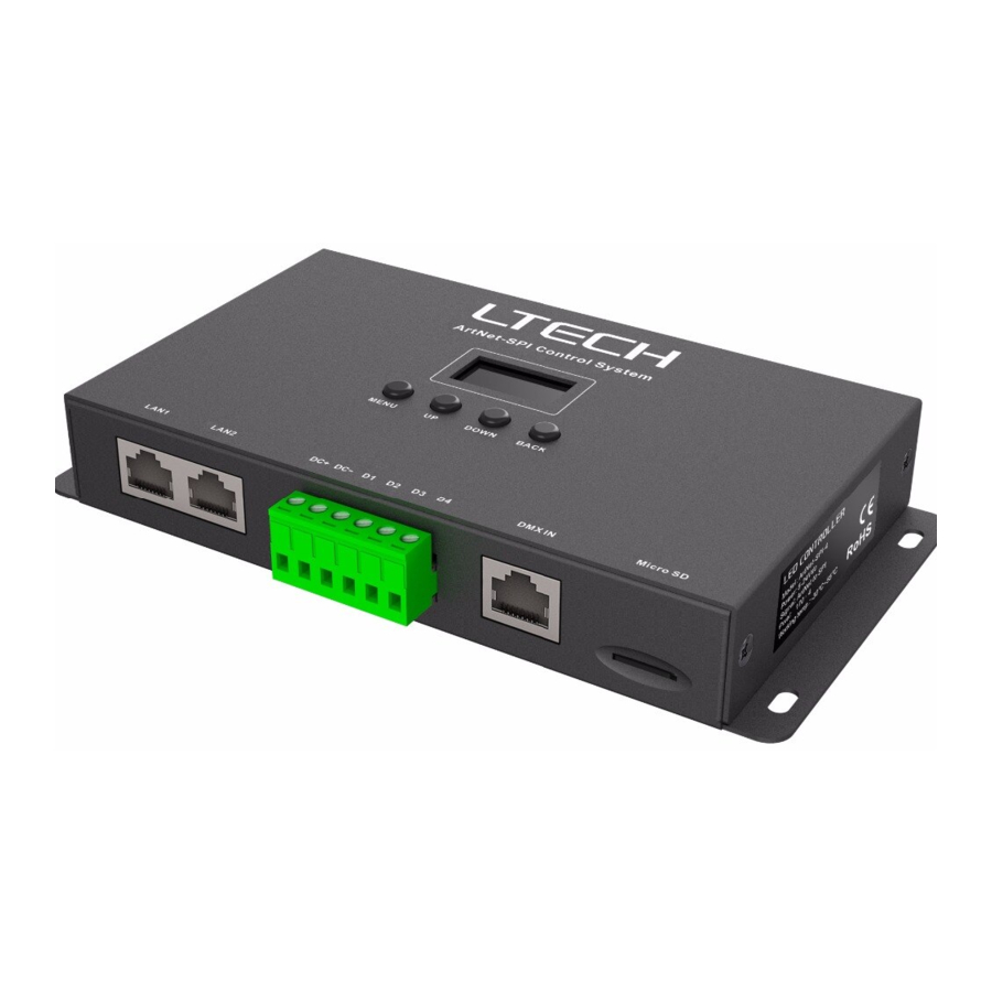 Ltech Artnet-SPI-4 Manual