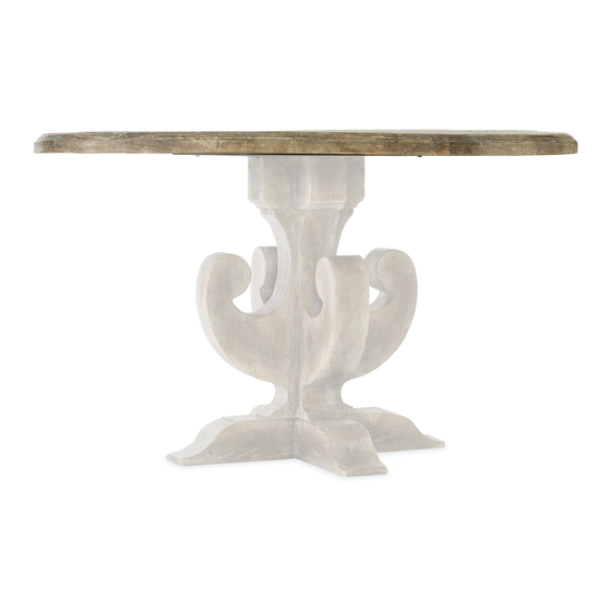 Hooker Furniture 5750-75203T-MWD Assembly Instruction