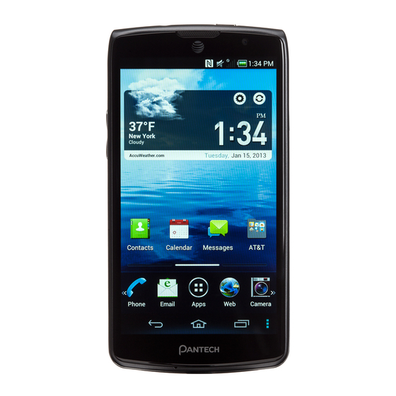 Pantech Discover User Manual