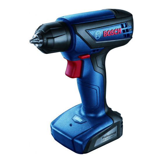 Bosch GSR 1000 SMART Professional Original Instructions Manual