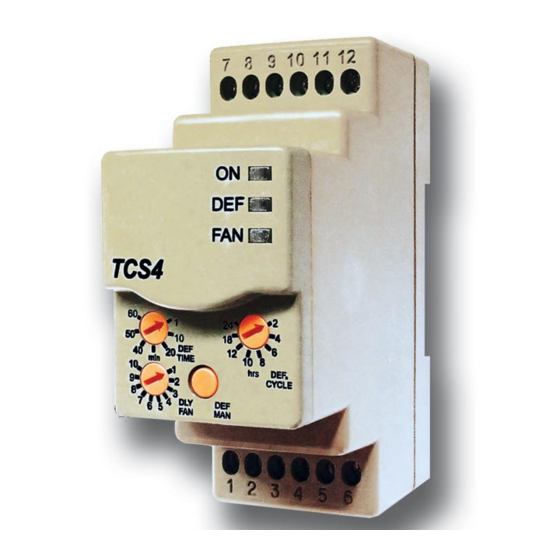 Ascon tecnologic TCS4 Operating Instructions