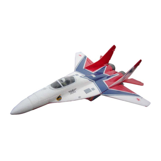 skyangel Nano MIG-29 Assembly And Operating Manual