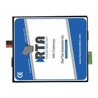 RTA 460PBSTCP-N70PB Product User Manual