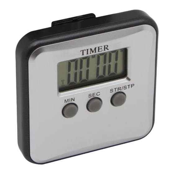 Velleman TIMER11 Quick Start Manual