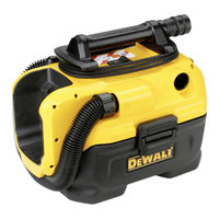 DeWalt DCV584L Original Instructions Manual