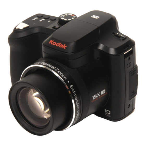 Kodak Z1015 - EASYSHARE IS Digital Camera Manuals