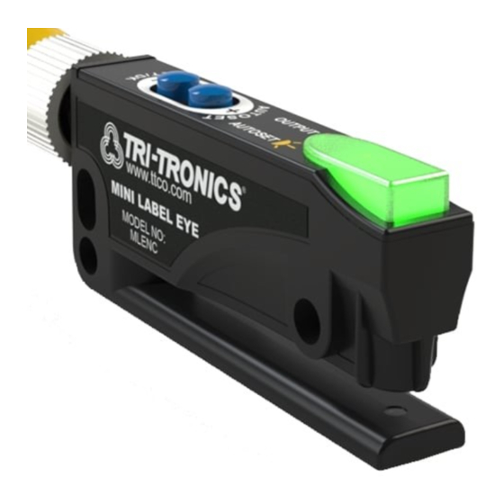 Tri-Tronics Mini Label Eye Installation Manual