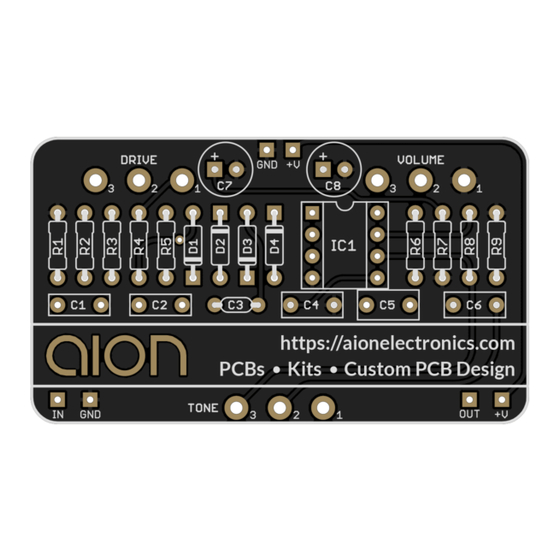 aion BUSINESS CARD DRIVE Quick Start Manual