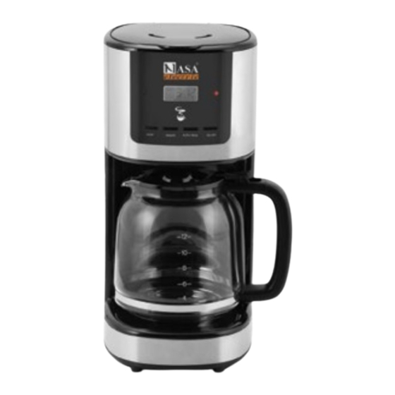 User Manuals: NASA electric NS-517 Coffee Maker