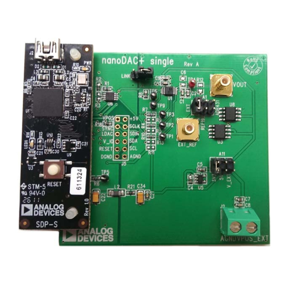 Analog Devices EVAL-AD5693RSDZ User Manual