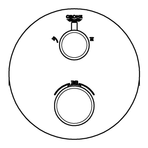 Grohe Grohtherm 24076000 Manual
