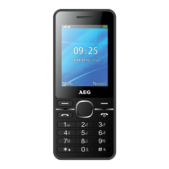 AEG M1250 Manual